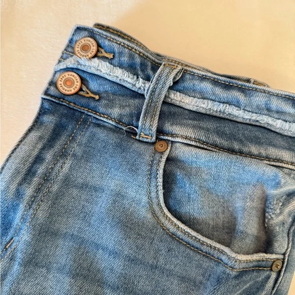 KanCan Frayed Hem Blue Jeans - Picture 3 of 7